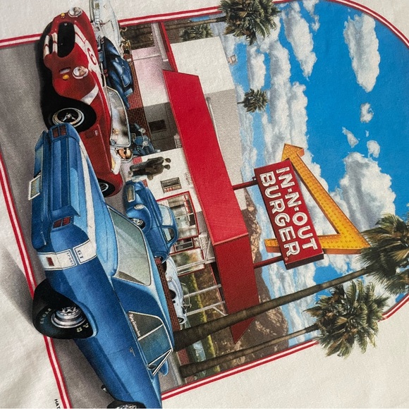 Las Vegas In N Out muscle car tee - Picture 3 of 5